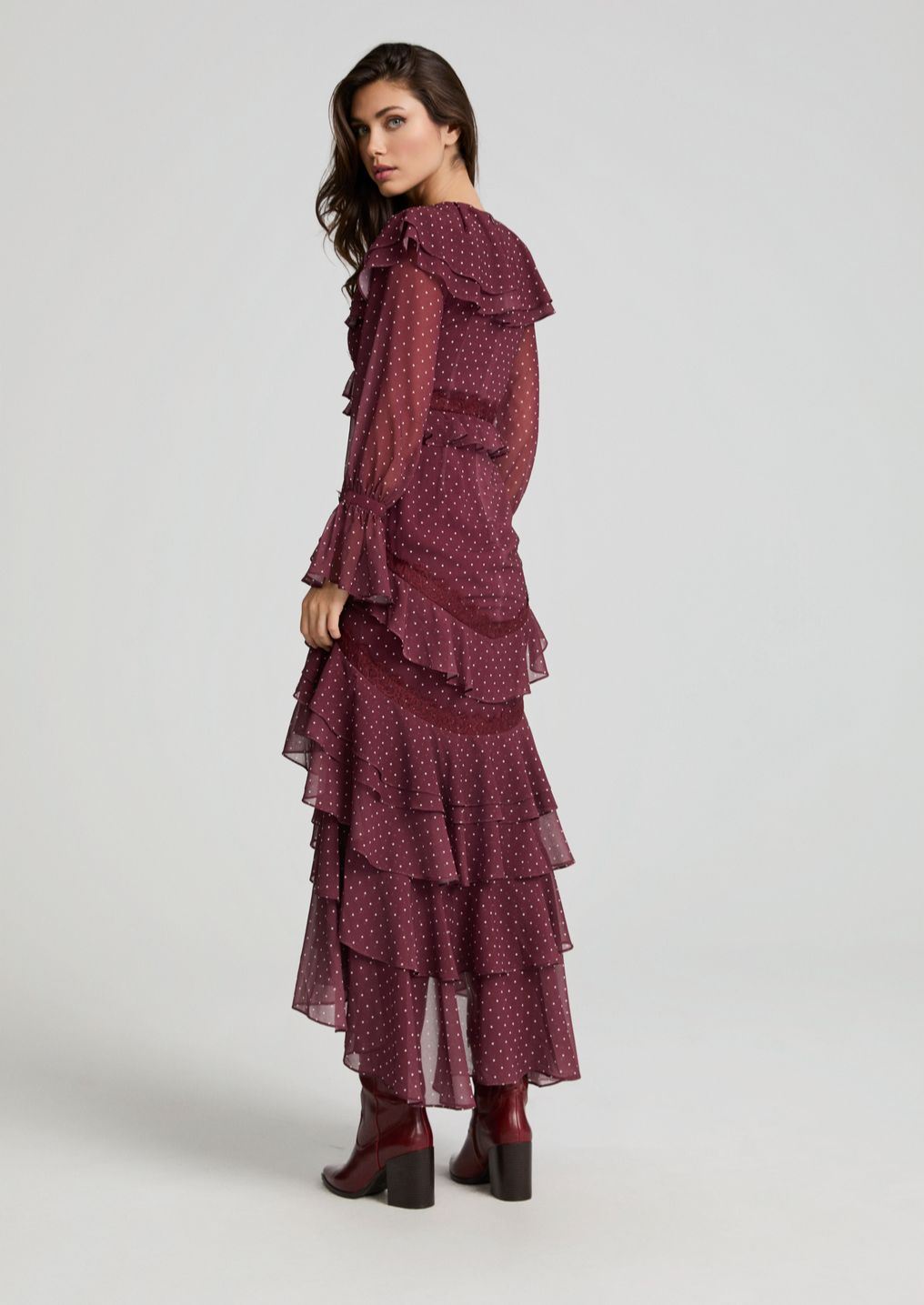 Vestido FETICHE SUANCES Bohemian Flame