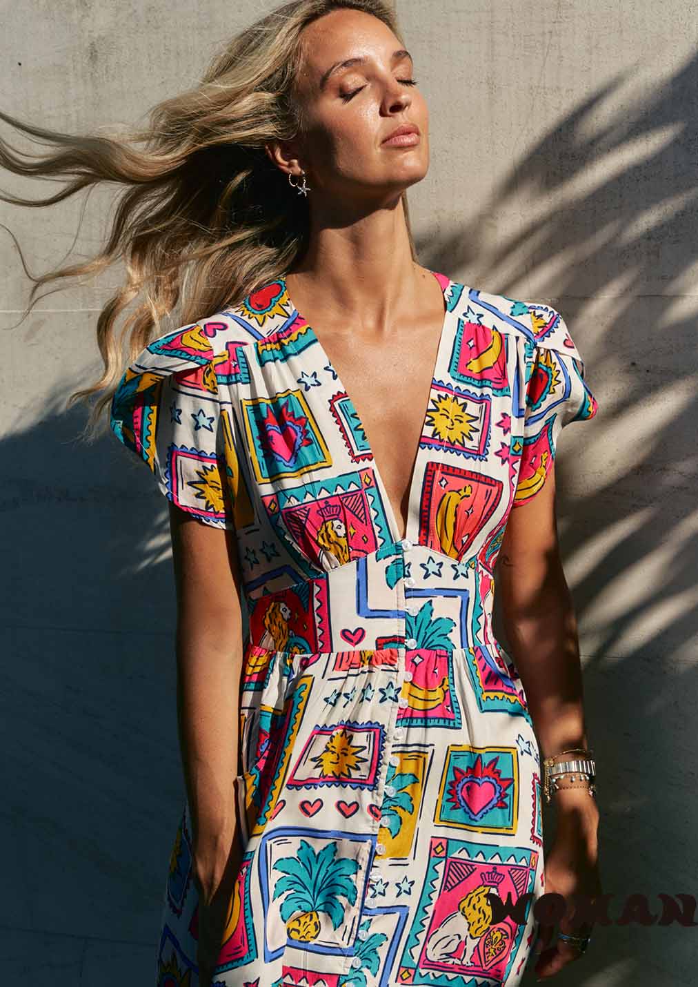 Jaase Alice Print Tabitha Dress