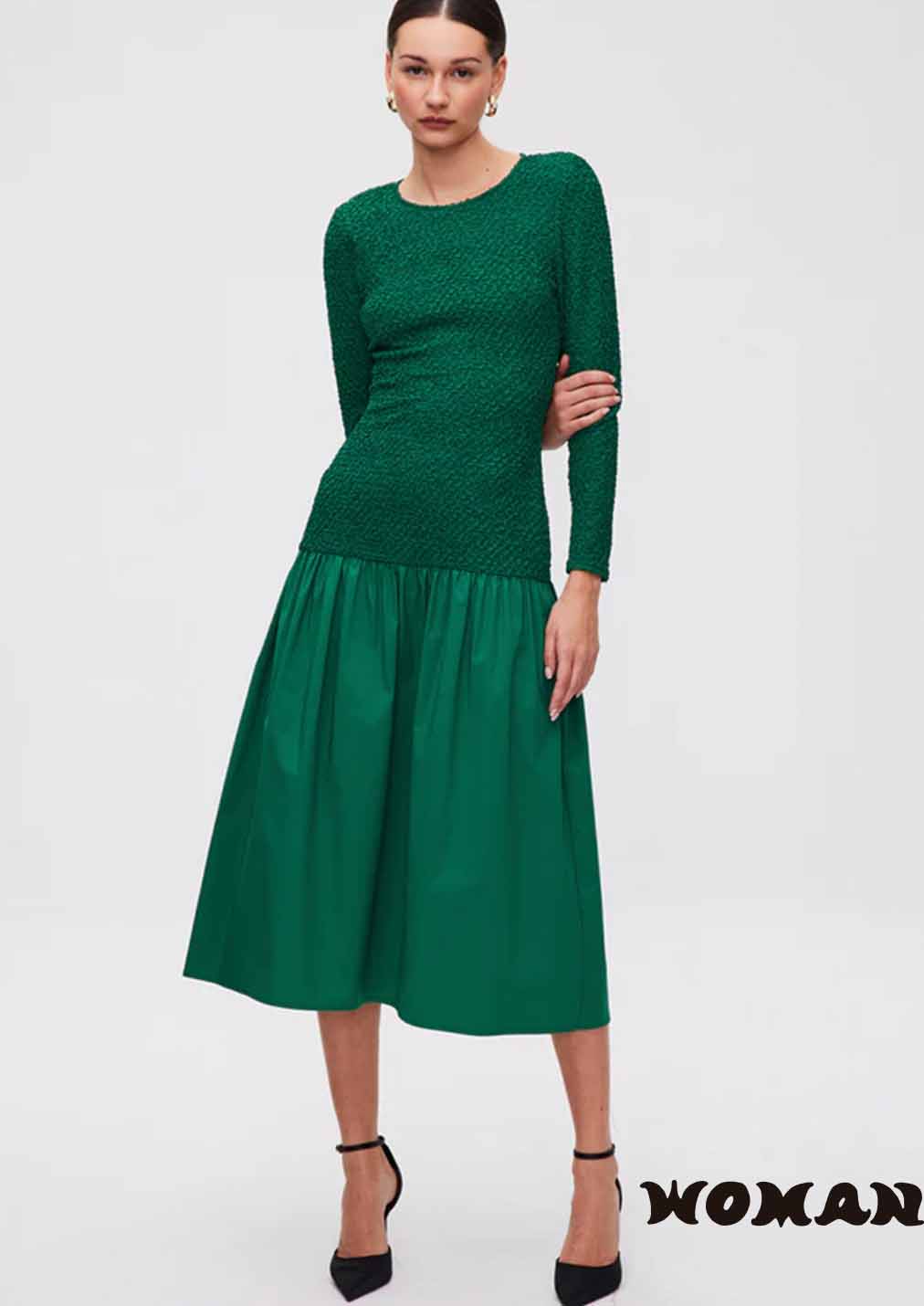 MIOH Dress - DownTown Green