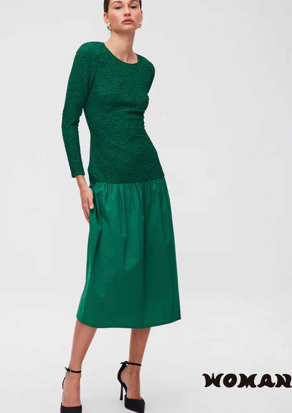MIOH Dress - DownTown Green