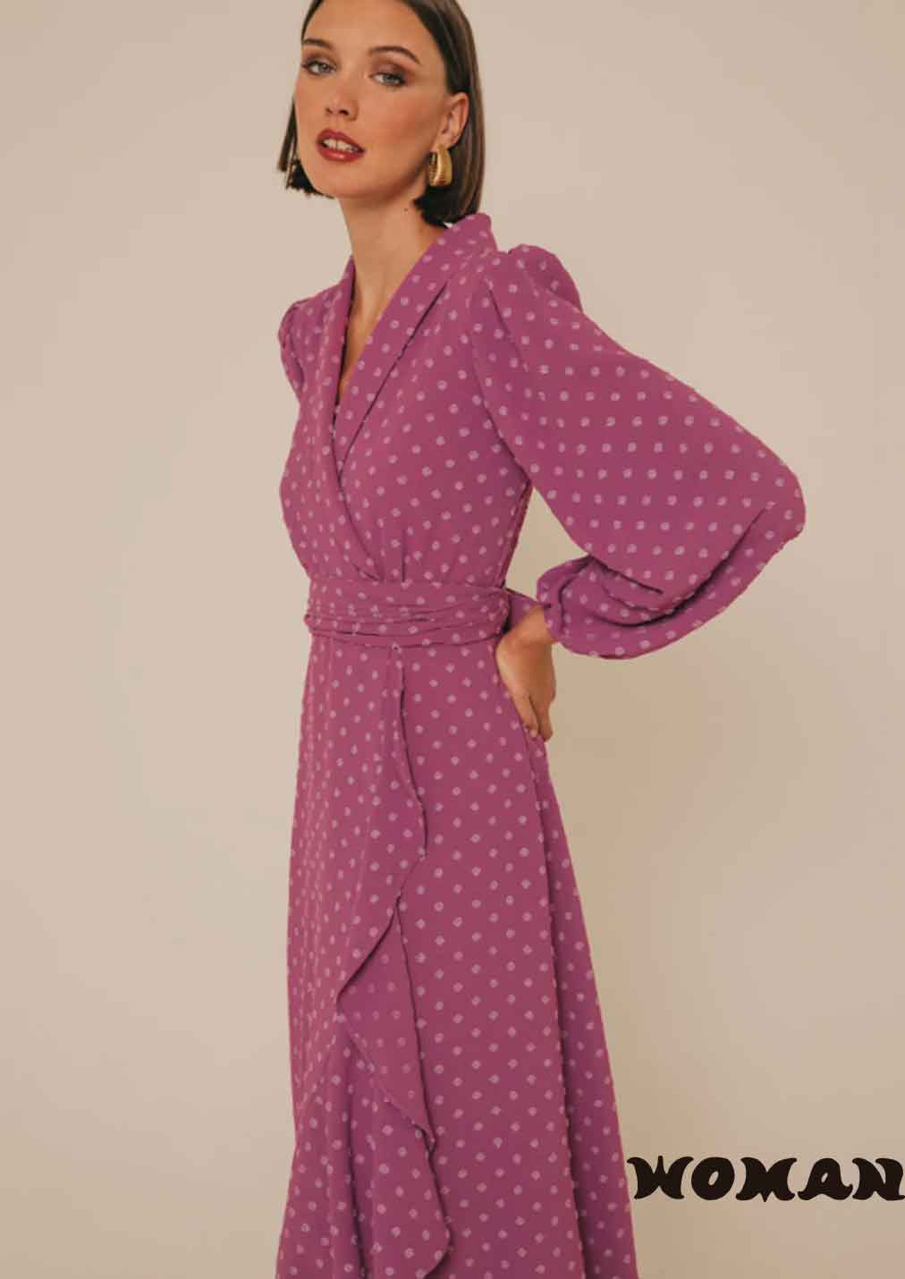 Vestido CHERUBINA Chanty Buganvilla