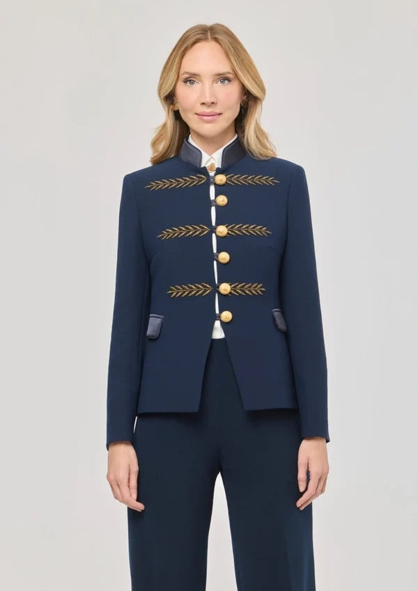 Blazer The Extreme Collection azul marino Renata Gold