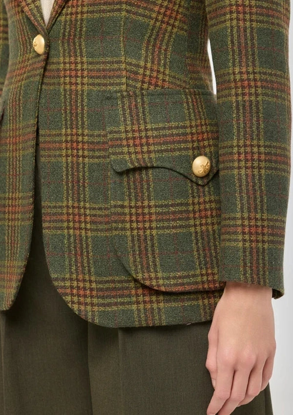 Blazer The Extreme Collection Grant de lana a cuadros