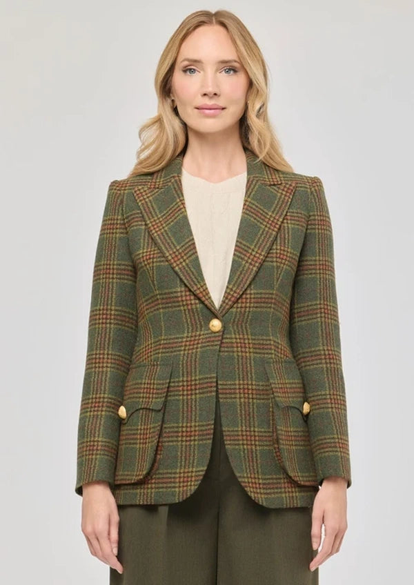 Blazer The Extreme Collection Grant de lana a cuadros