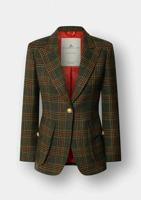 Blazer The Extreme Collection Grant de lana a cuadros