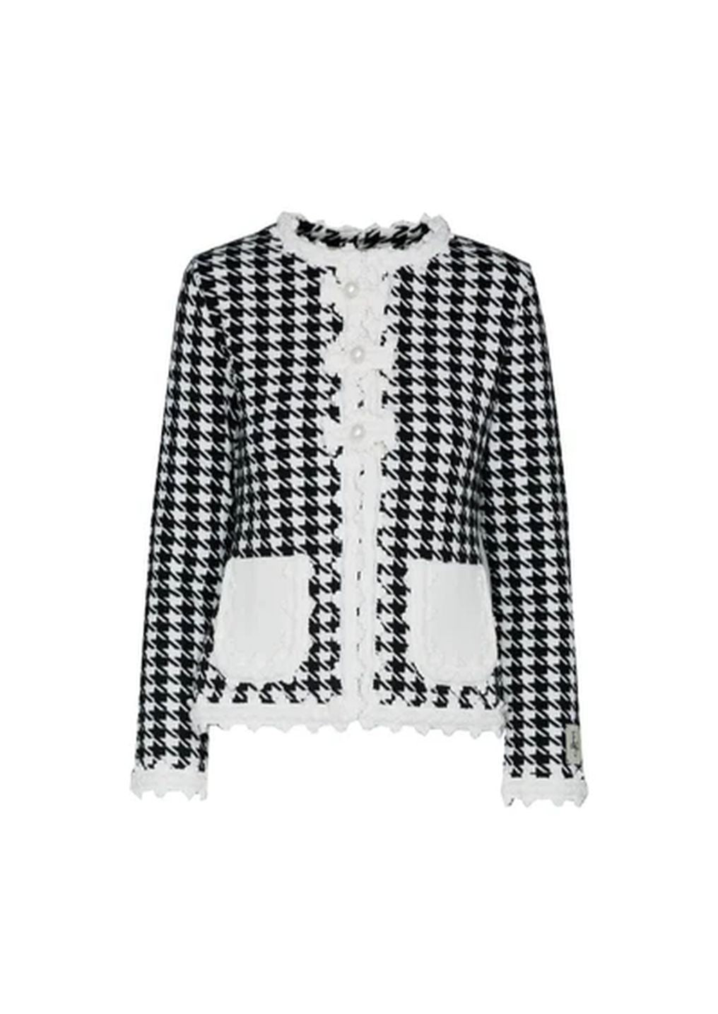 Chaqueta The Extreme Collection Pata de Gallo Marfil