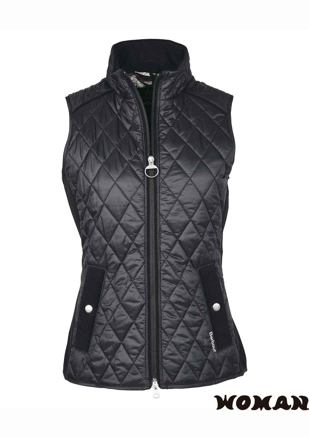 Chaleco BARBOUR Poppy Gilet Negro