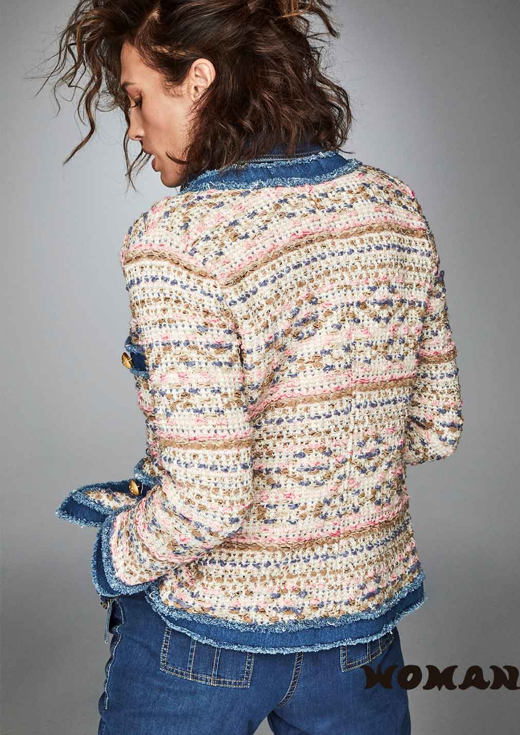 Chaqueta The Extreme Collection Tweed Denim Anette