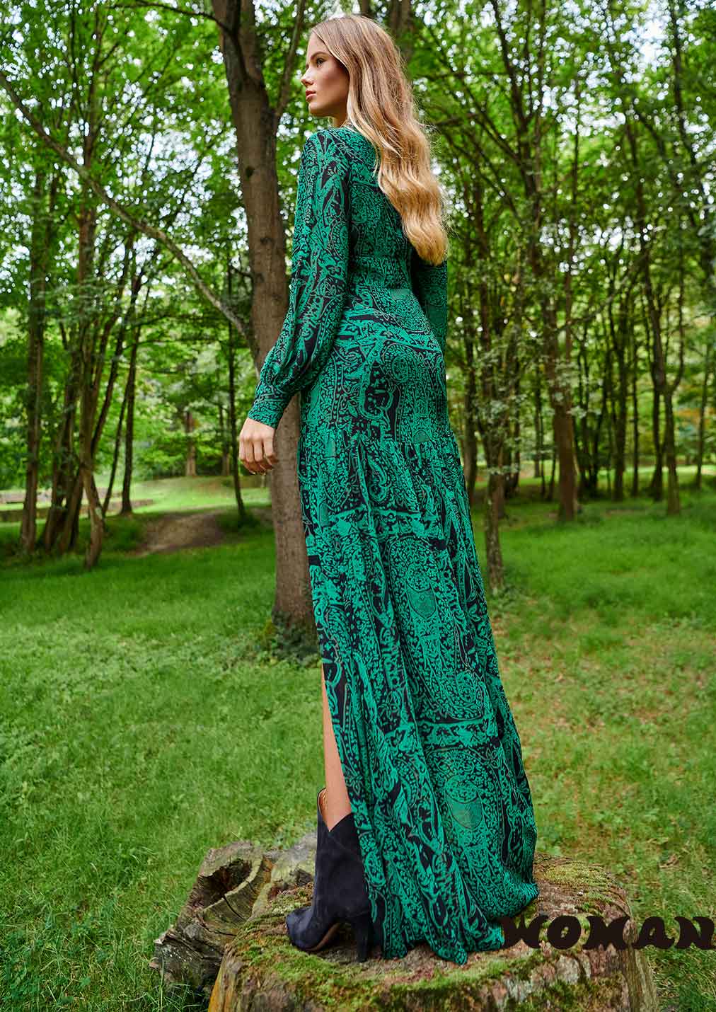 Vestido FETICHE SUANCES Emerald Long