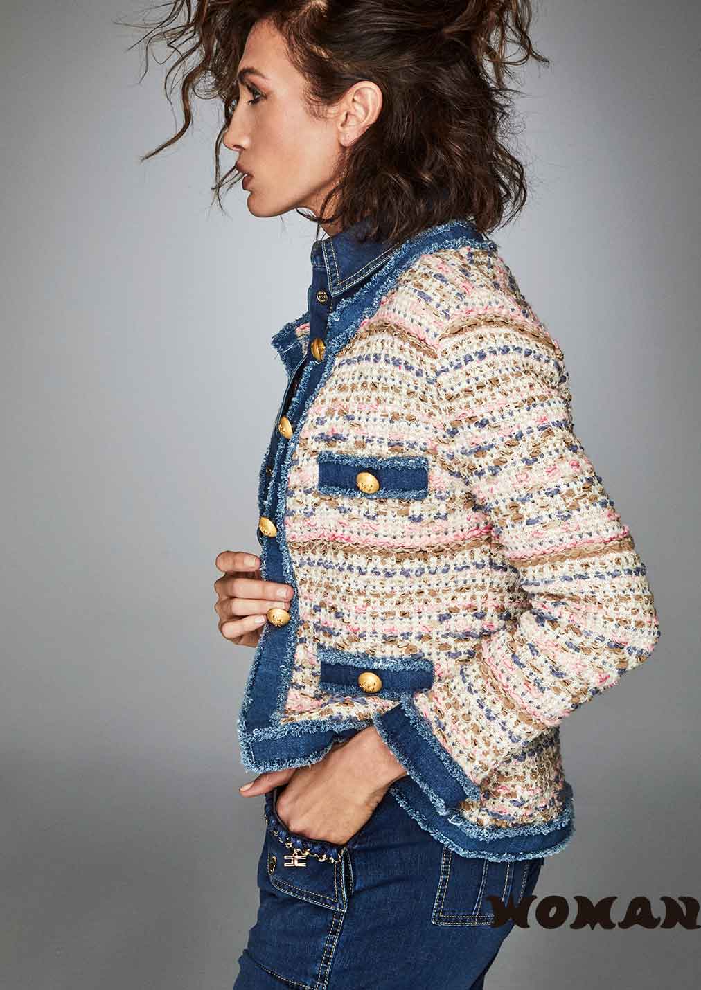 Chaqueta The Extreme Collection Tweed Denim Anette