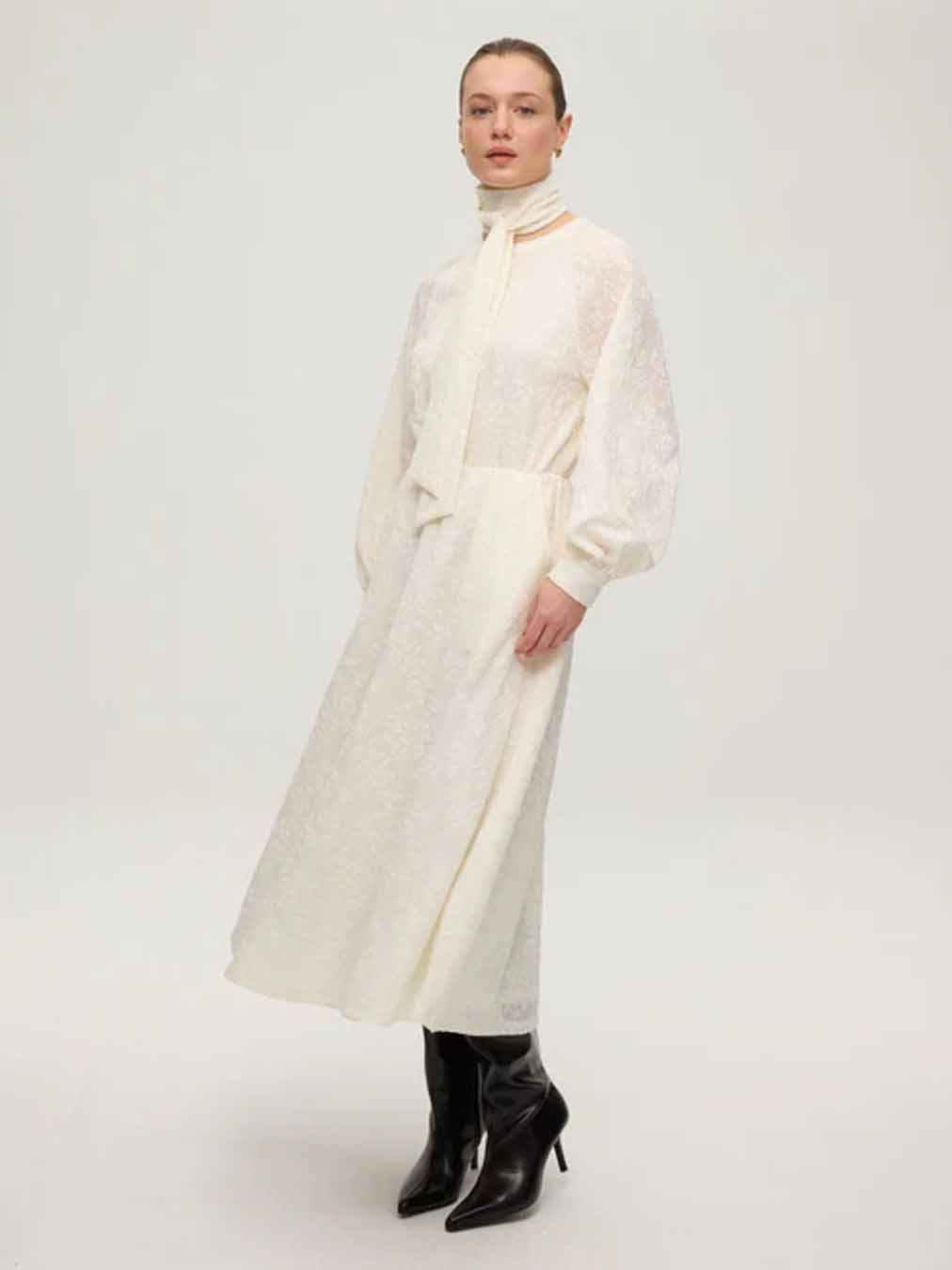 Vestido MIOH - Island Ecru
