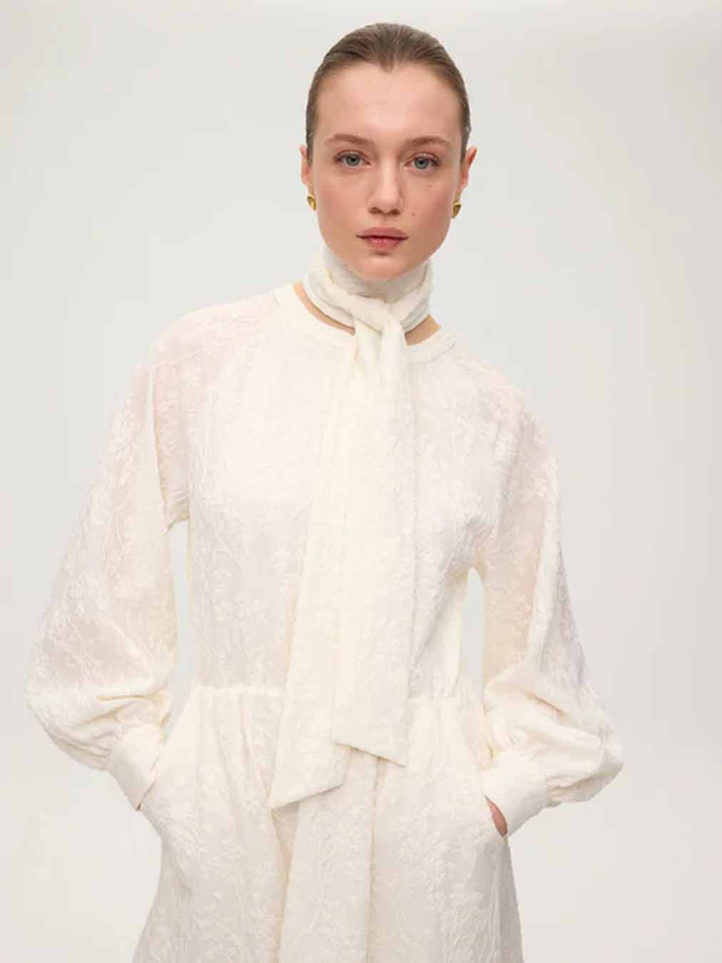 Vestido MIOH - Island Ecru