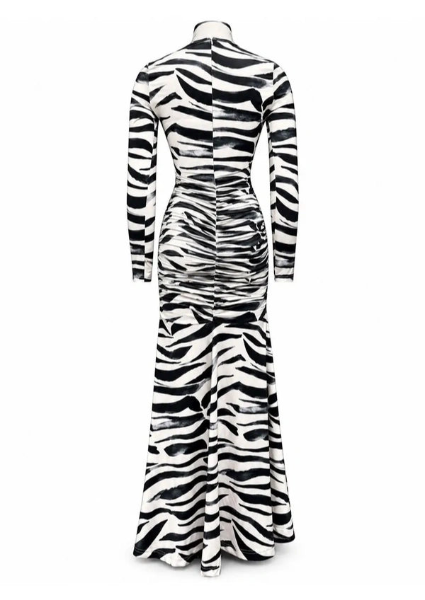Vestido FETICHE SUANCES Zebra Savannah