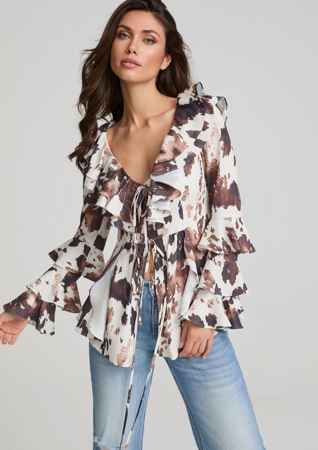 Blusa FETICHE SUANCES Gypsy Cow