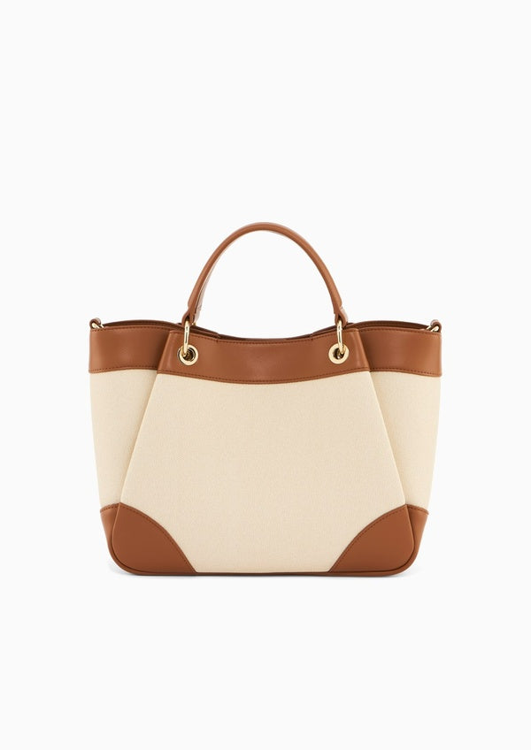 Bolso Armani Exchange Shopper beige