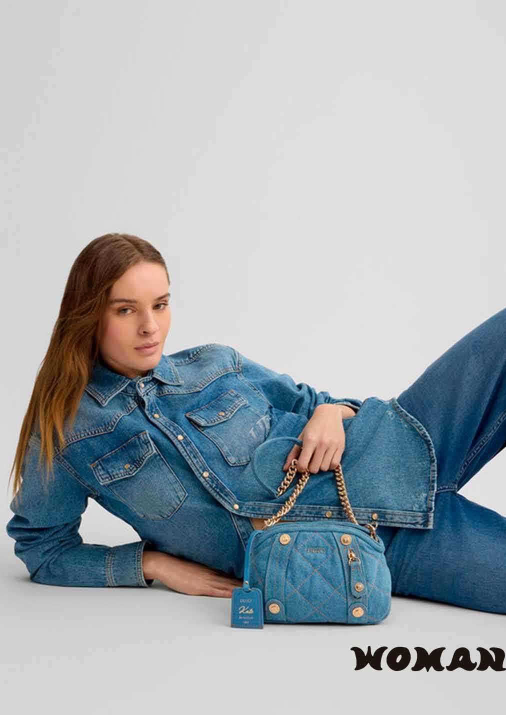 Bolso Liujo Bandolera denim guateado