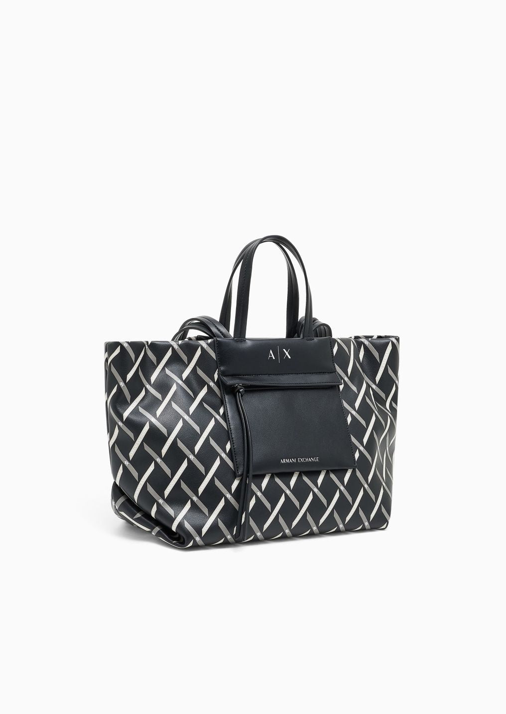 Bolso Armani Exchange de mano con gráfico