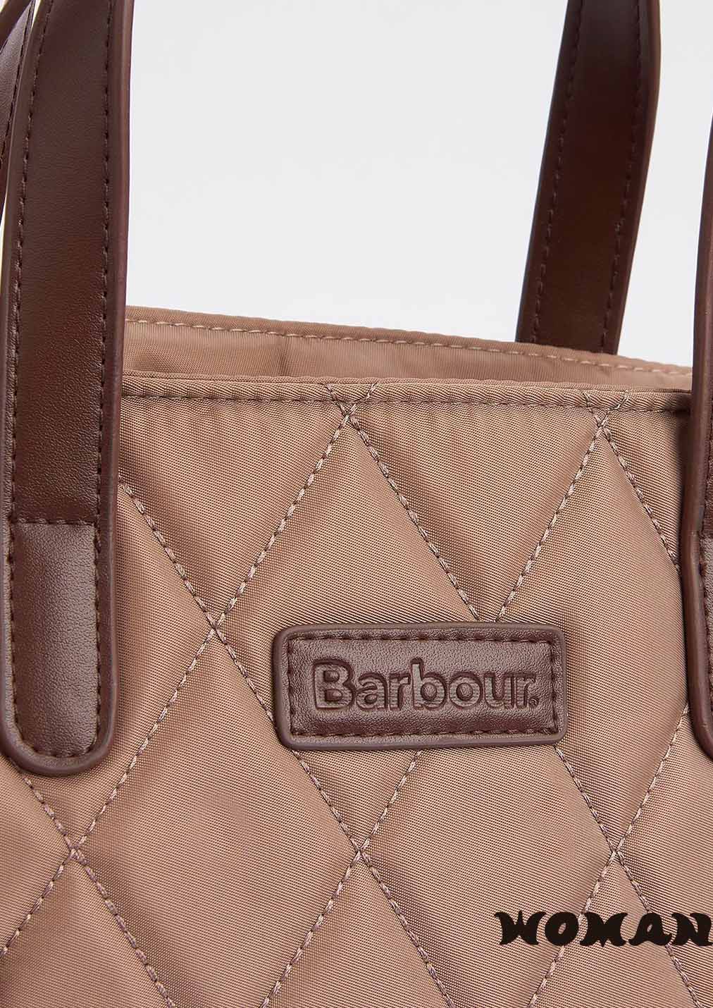 Bolso de mujer BARBOUR Quilted Mini Tote Sand