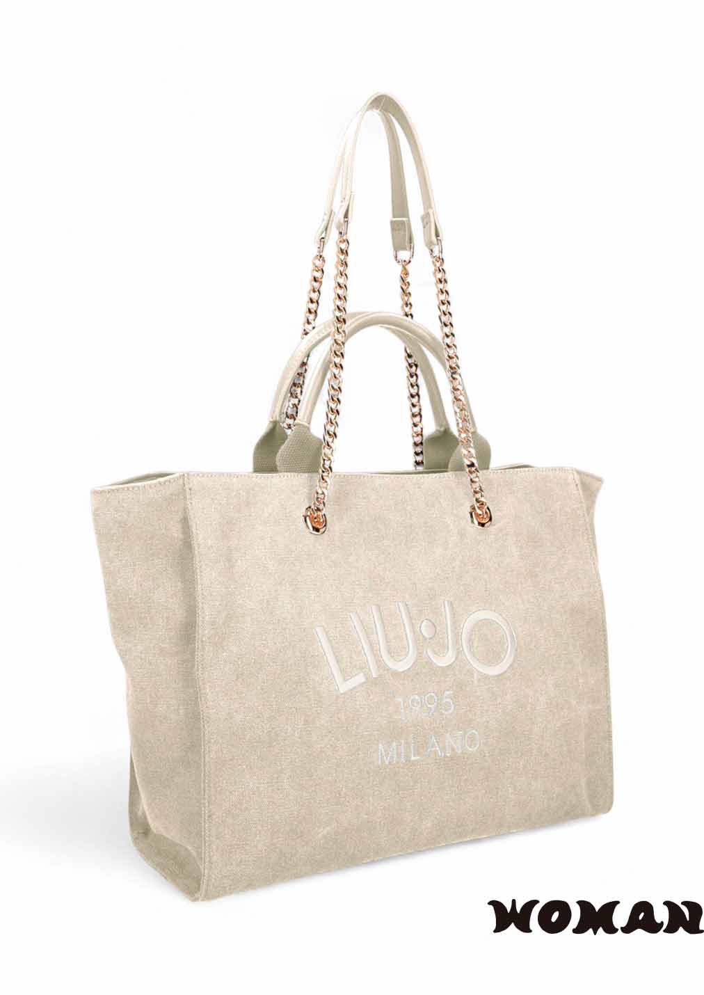 Liujo Shopping Bag Cream 