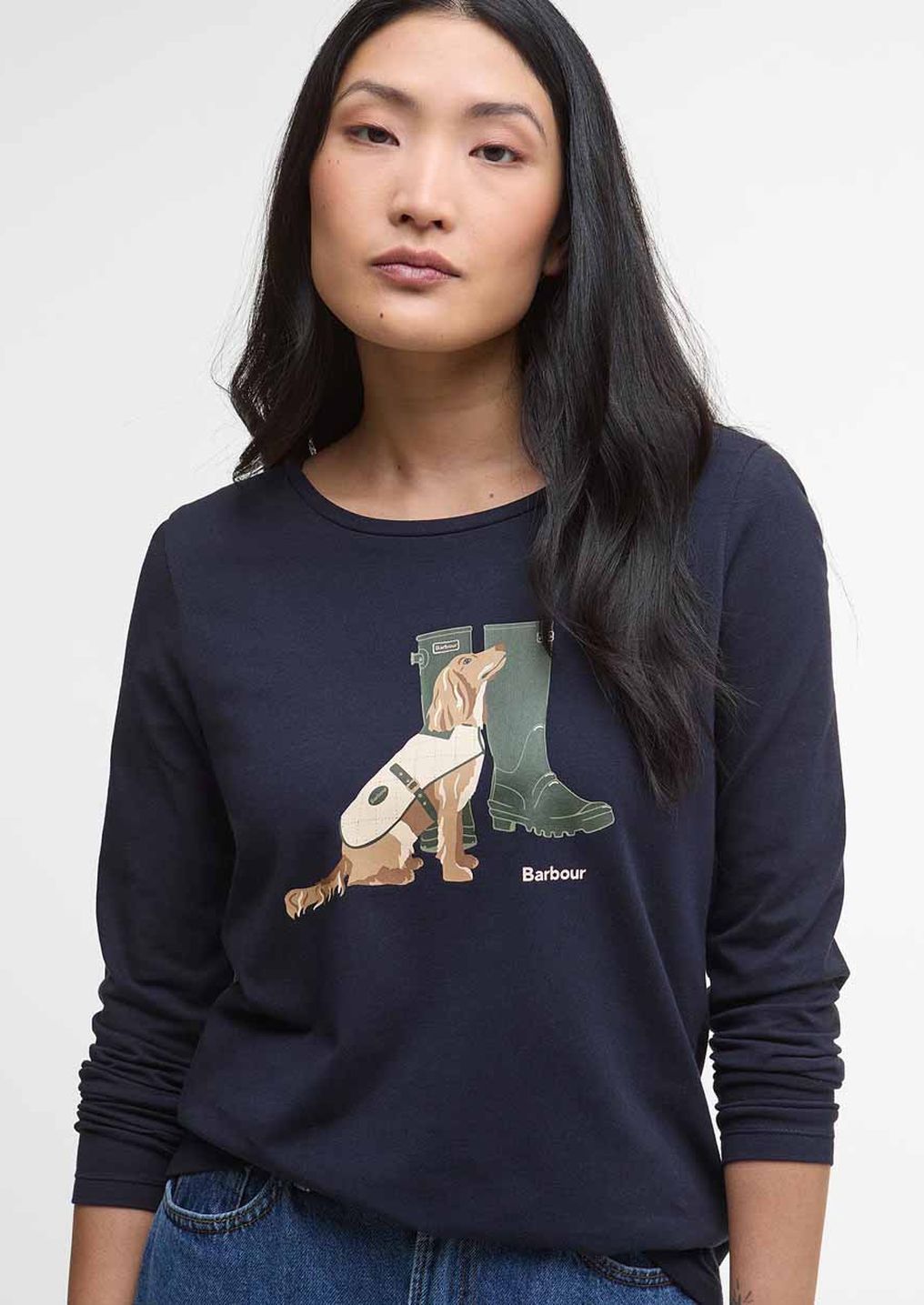 Camiseta BARBOUR Hedley Long-Sleeved