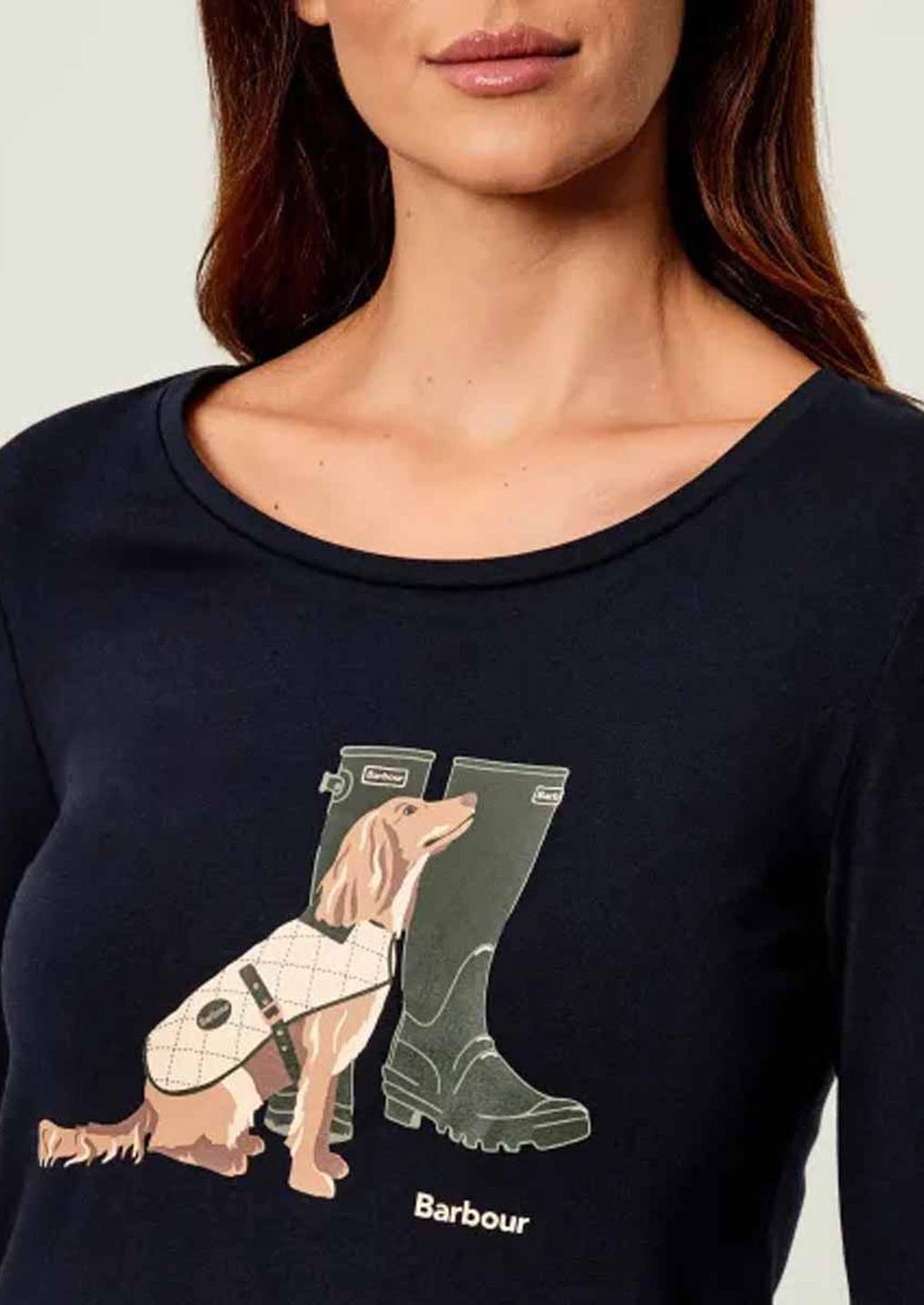 Camiseta BARBOUR Hedley Long-Sleeved