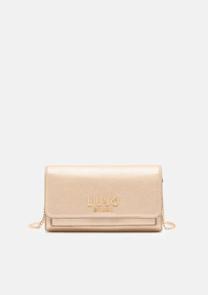 Cartera LIUJO negra con cadena