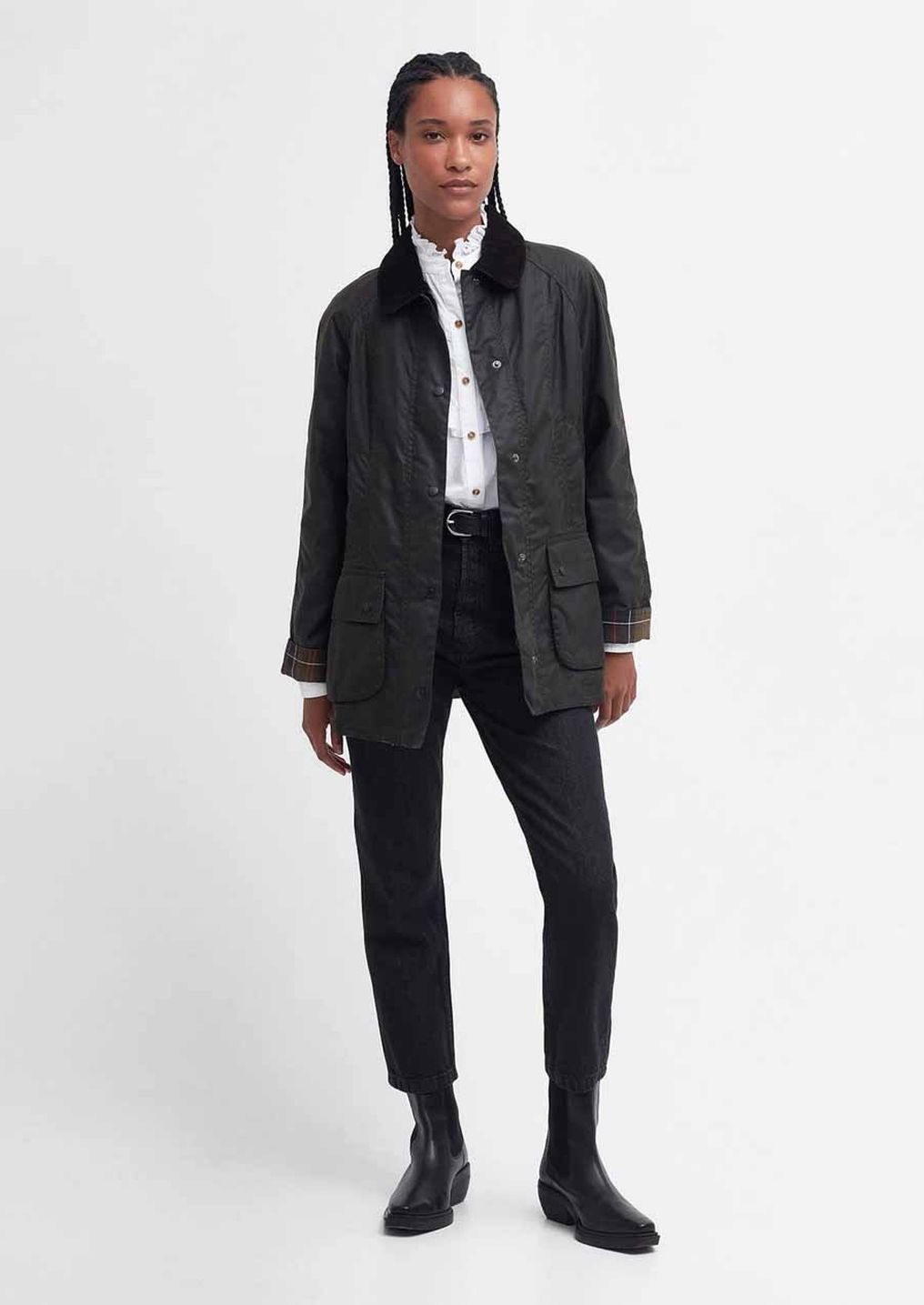Chaqueta de mujer BARBOUR Classic Beadnell Waxed
