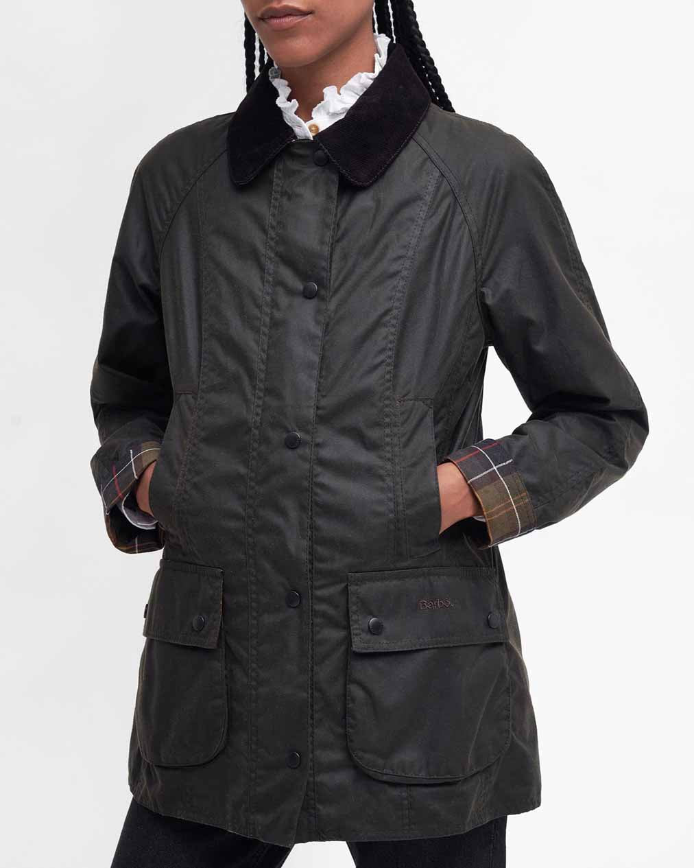 Chaqueta de mujer BARBOUR Classic Beadnell Waxed