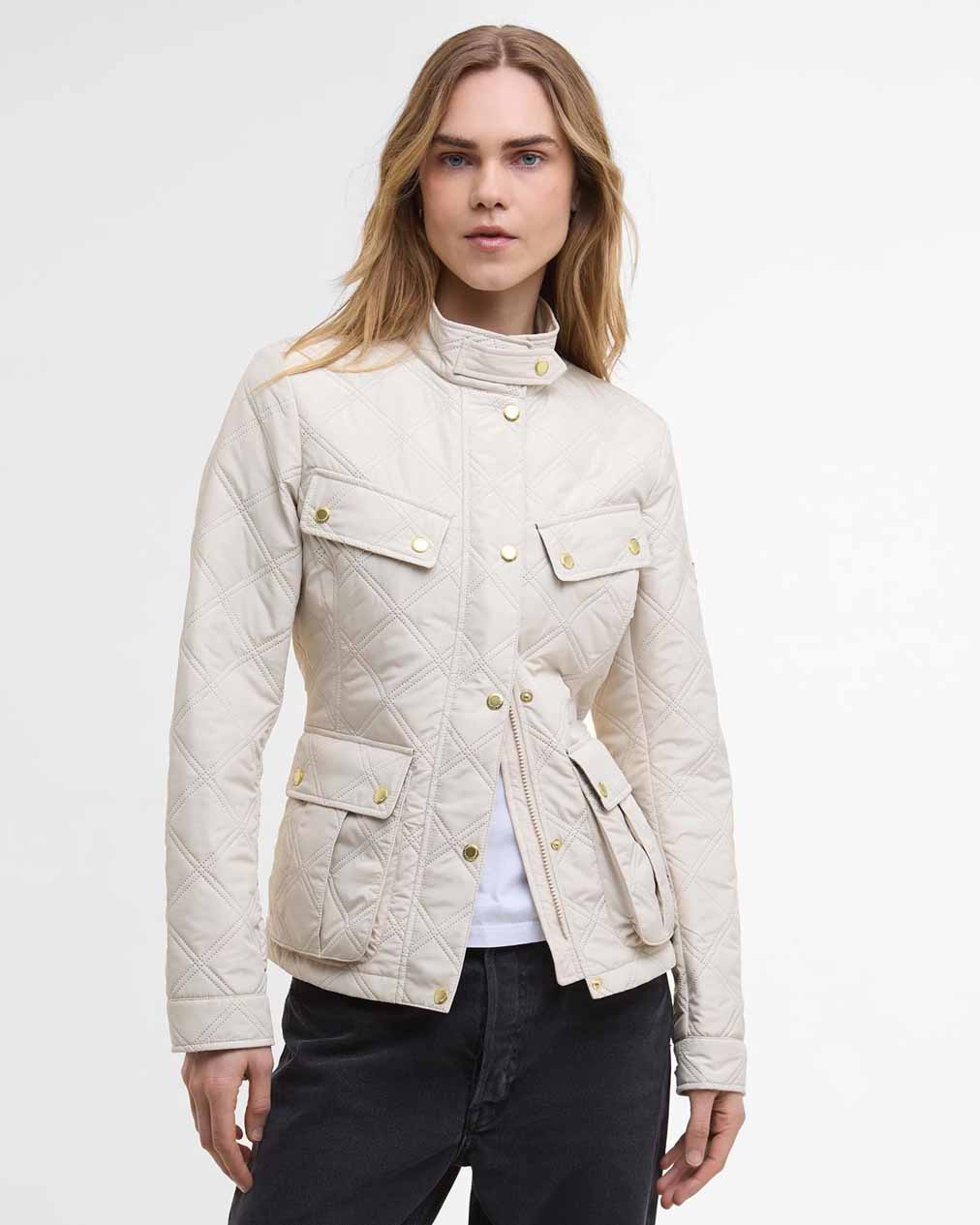 Chaqueta de mujer BARBOUR Halsey Quilted