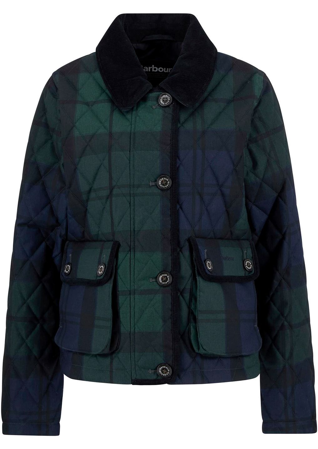 Chaqueta de mujer BARBOUR Loudon Tartan Quilted