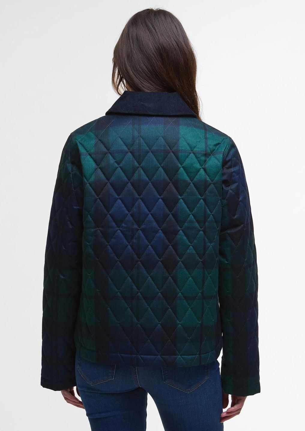 Chaqueta de mujer BARBOUR Loudon Tartan Quilted