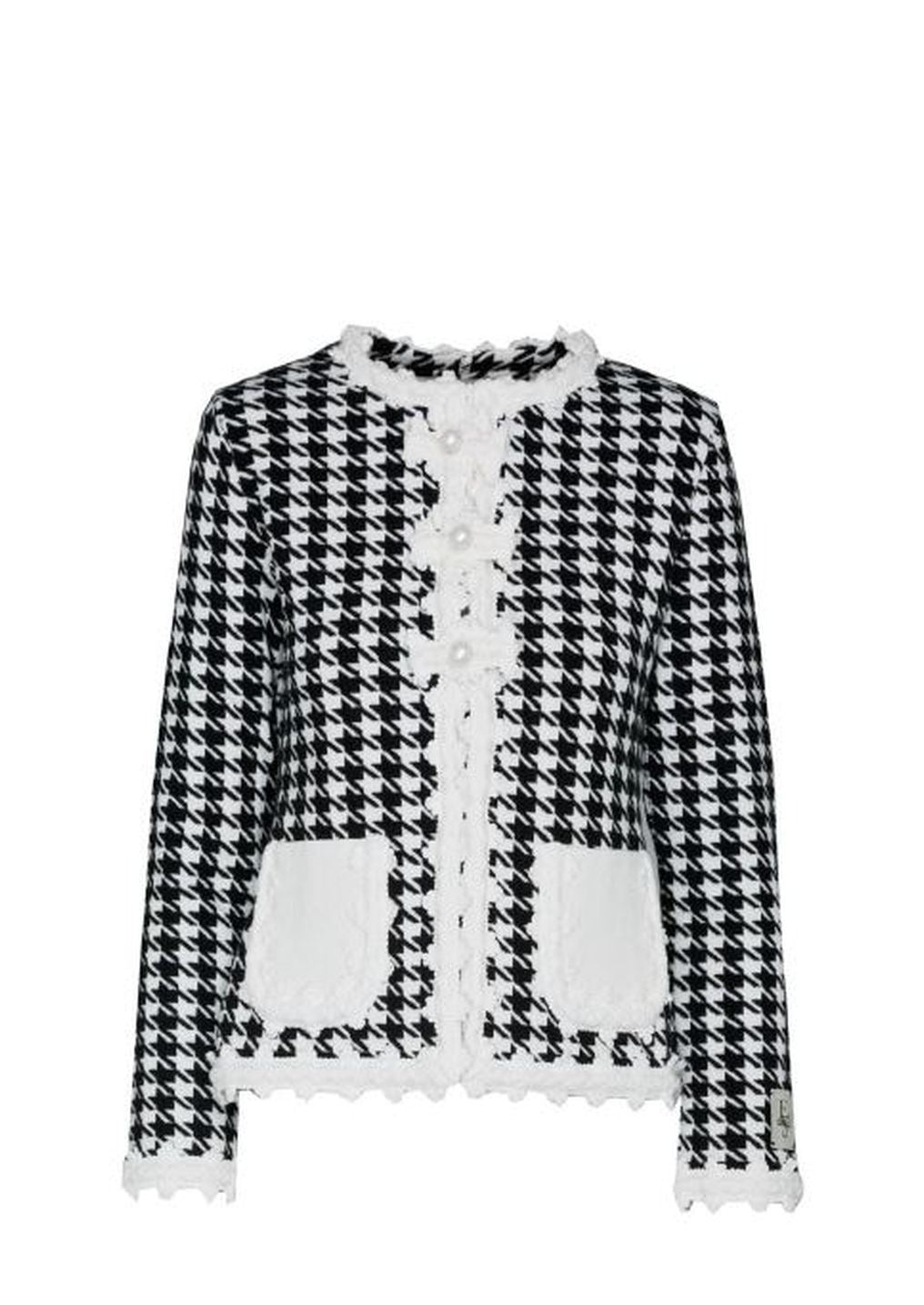 Chaqueta The Extreme Collection Pata de Gallo Marfil