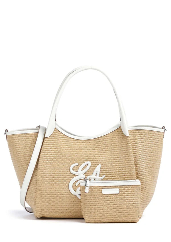 Bolso Emporio Armani Shopper Blanco