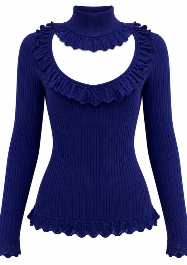 Jersey FETICHE SUANCES Love Knit Blue