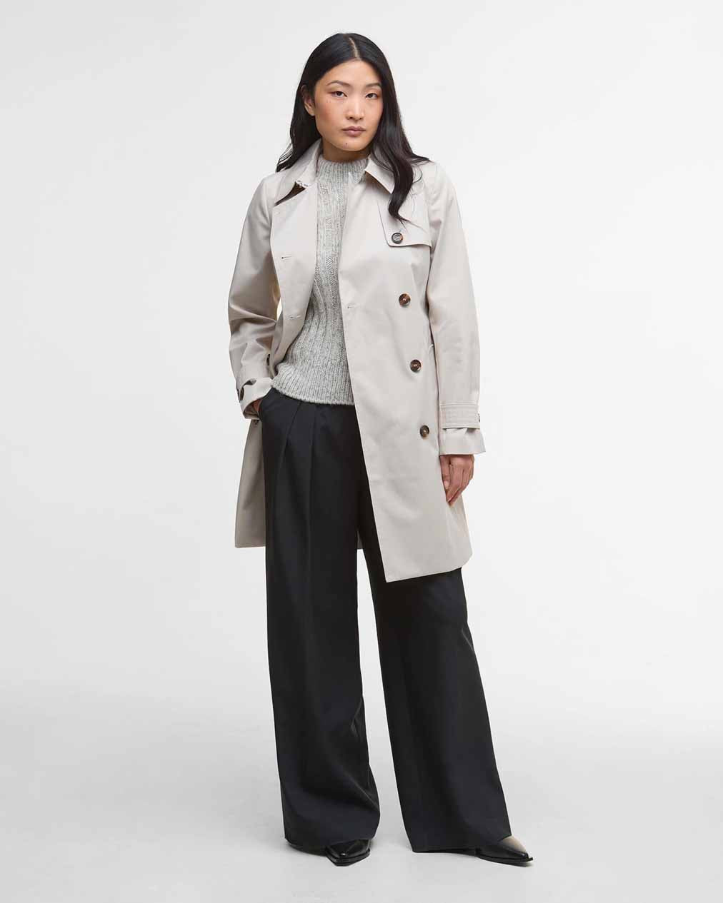 Gabardina de mujer BARBOUR Greta Showerproof Trench