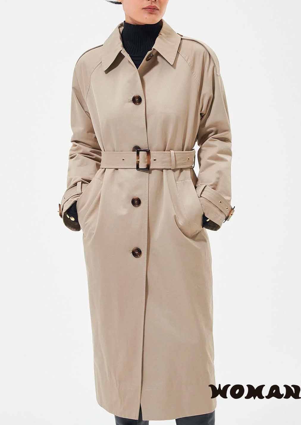 BARBOUR Marie Showerproof Trench Coat for Women