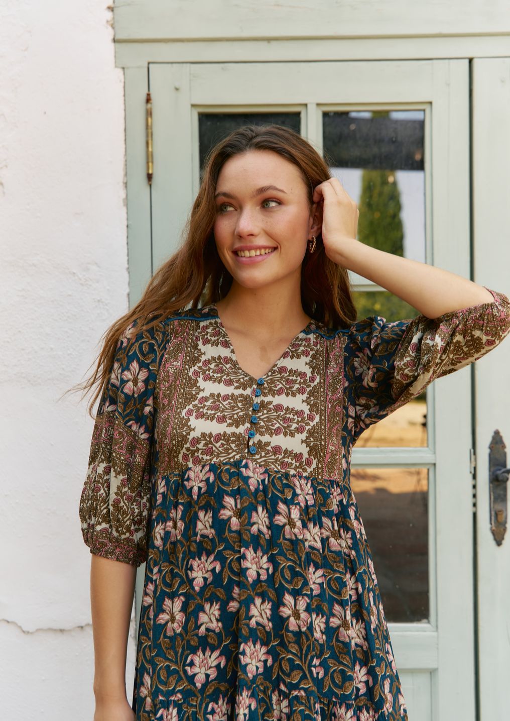 Vestido Jaase Nomade Eve Midi