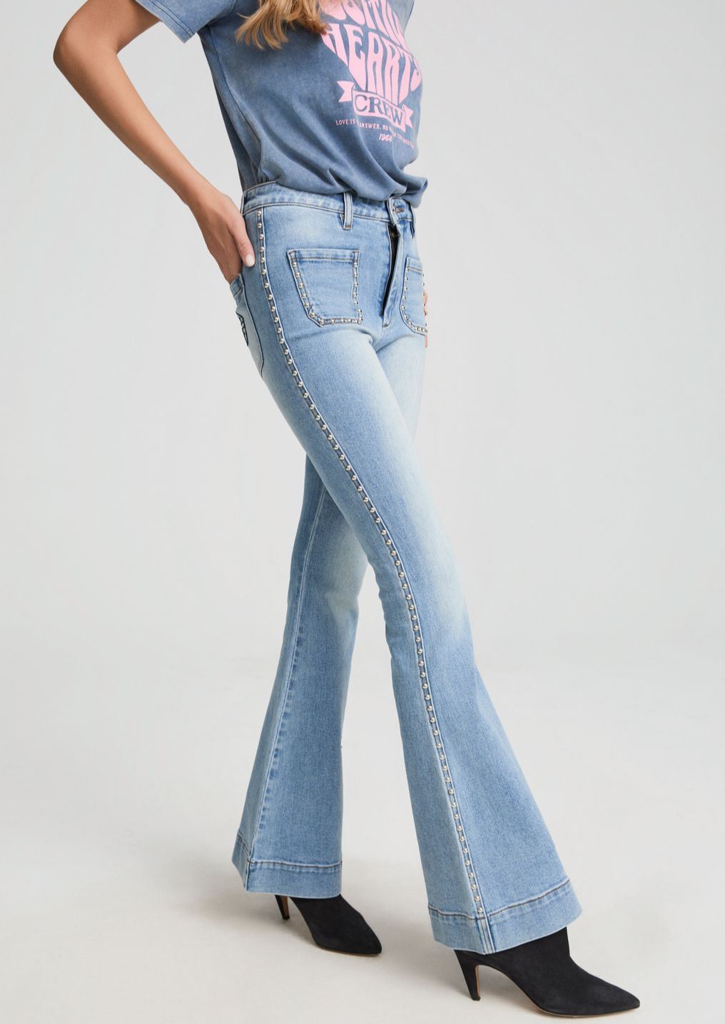 FETISH SUANCES Studded Jeans