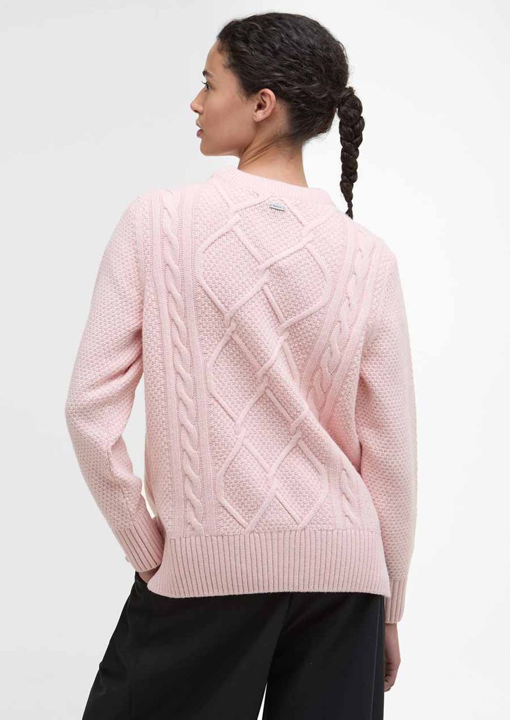 Jersey de mujer BARBOUR Burne Argyle Crew Neck