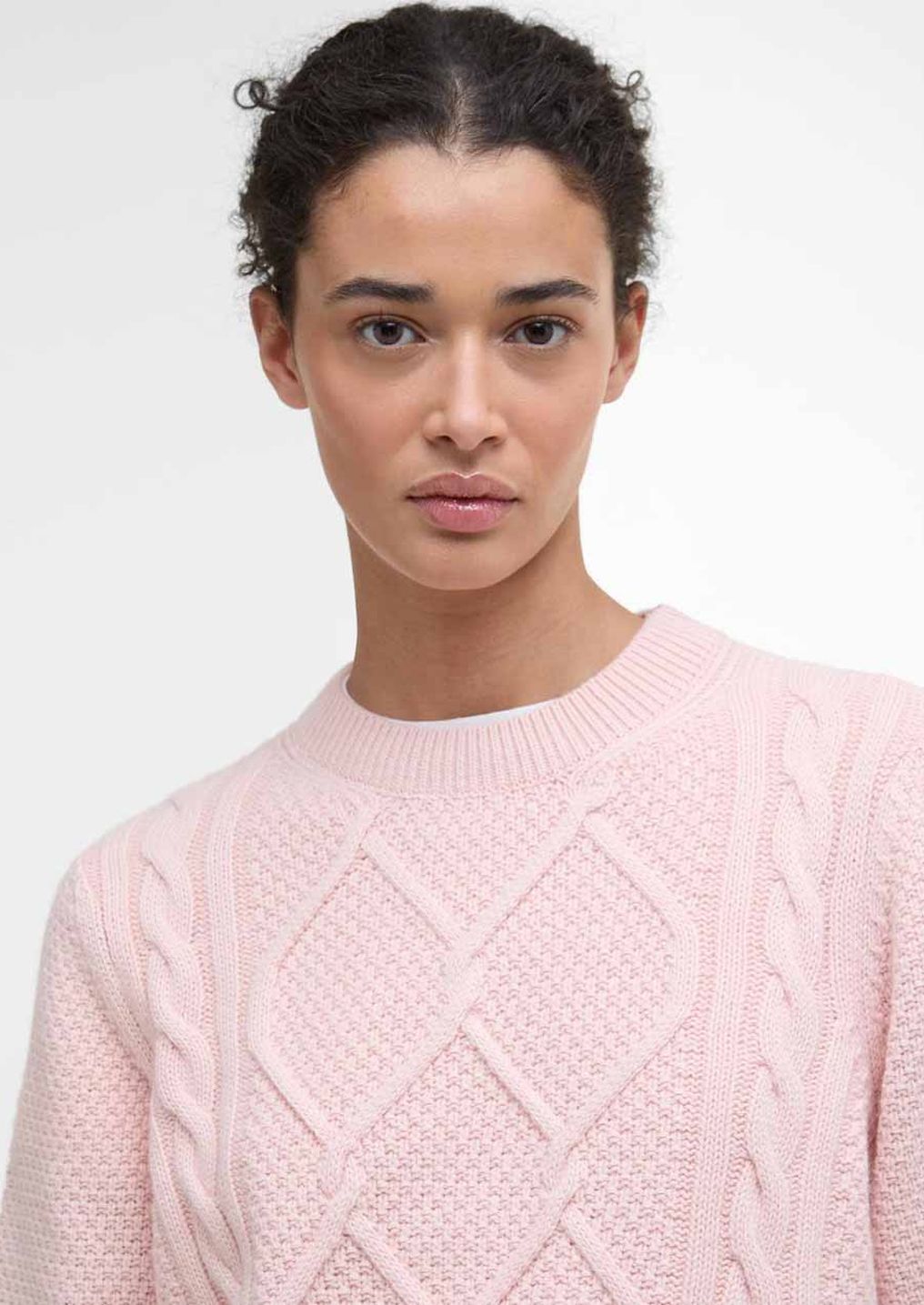 Jersey de mujer BARBOUR Burne Argyle Crew Neck