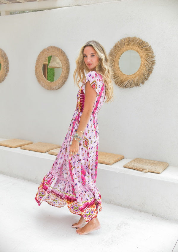 Robe midi Jaase Lost Tribe Carmen