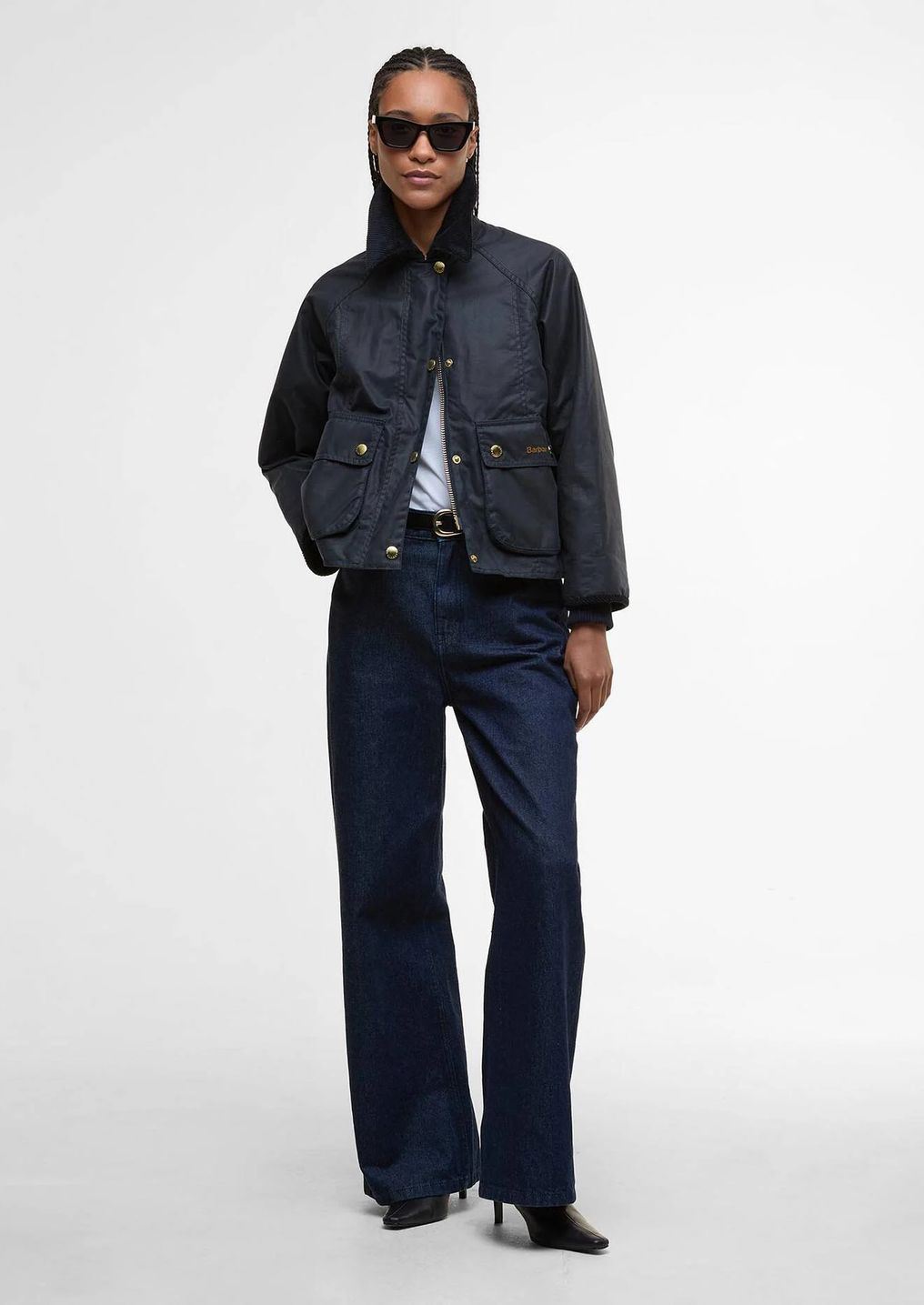 Chaqueta de mujer BARBOUR Encerada Cropped Beadnell