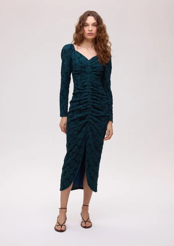 Vestido MIOH - Cloud Midi Damasco