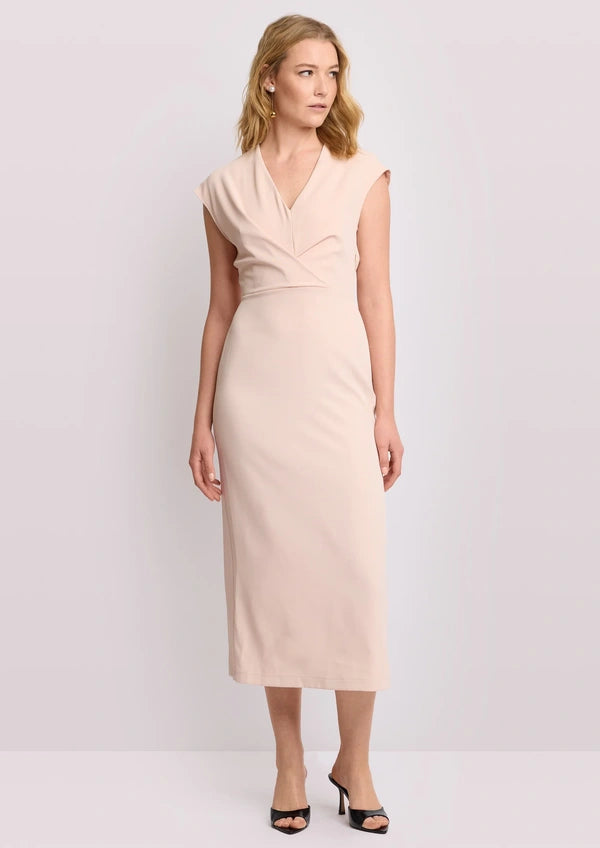 Vestido KOCCA  midi de efecto cruzado - Nadagascar