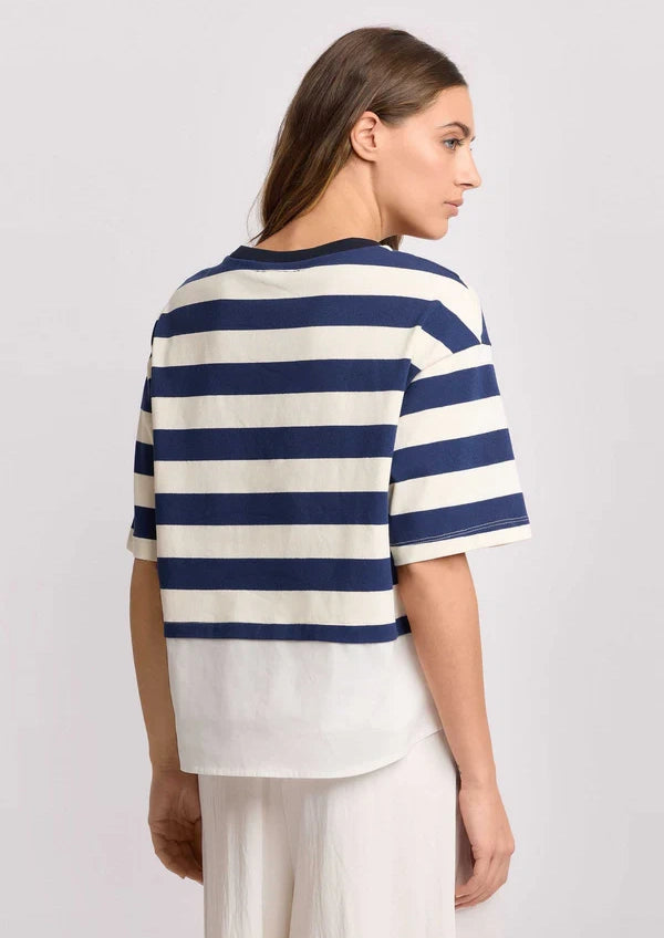 T-shirt KOCCA combiné rayé - Alban