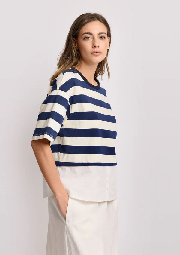 T-shirt KOCCA combiné rayé - Alban
