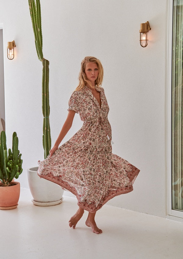 Vestido Jaase Paola Print Rina