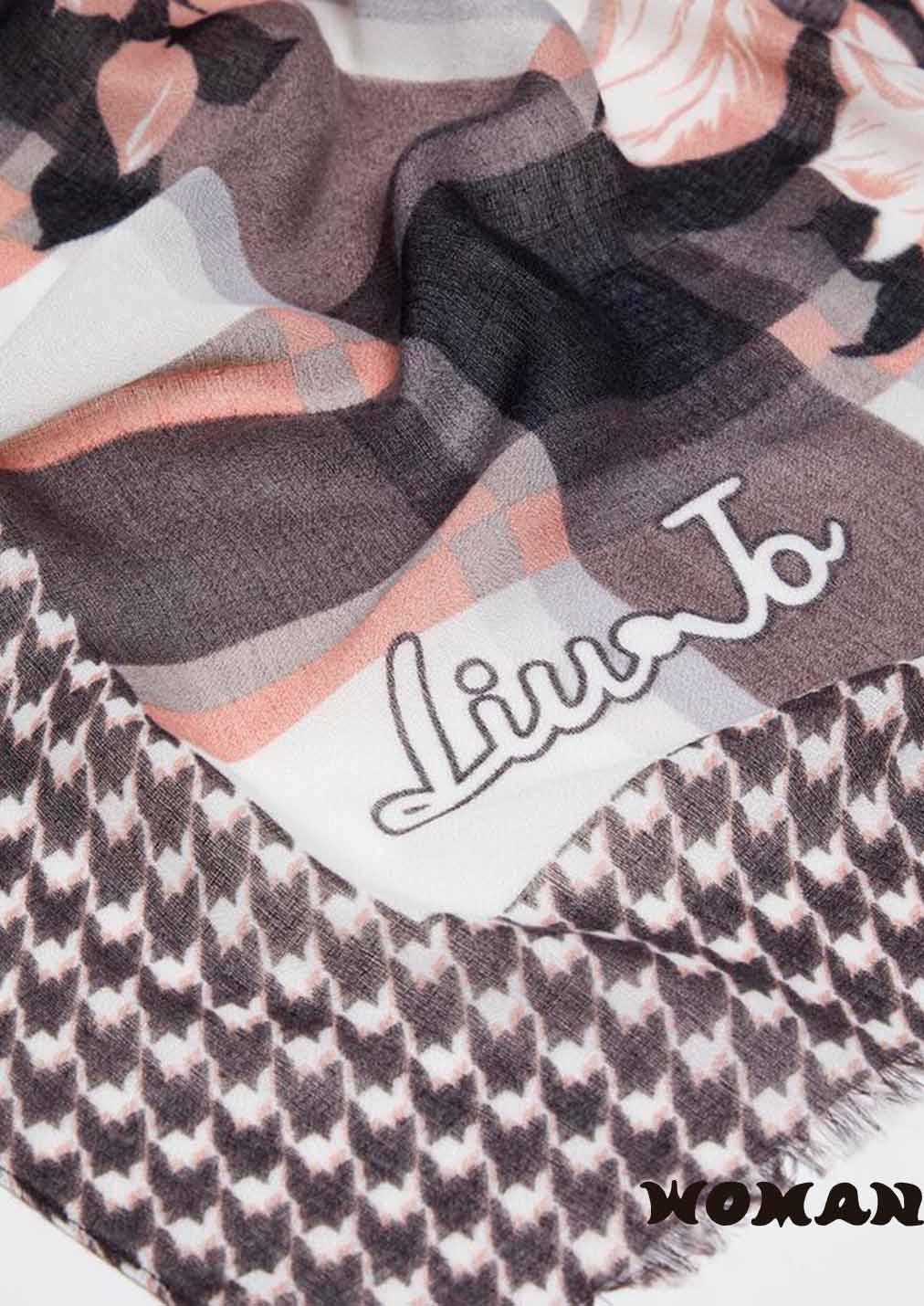 Liujo checkered scarf