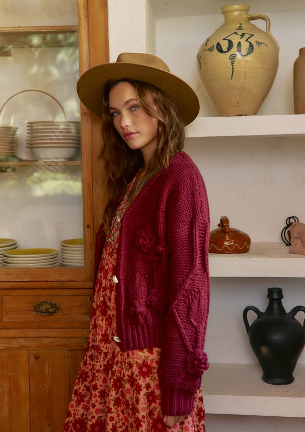 Rebeca Jaase Maroon Cozy
