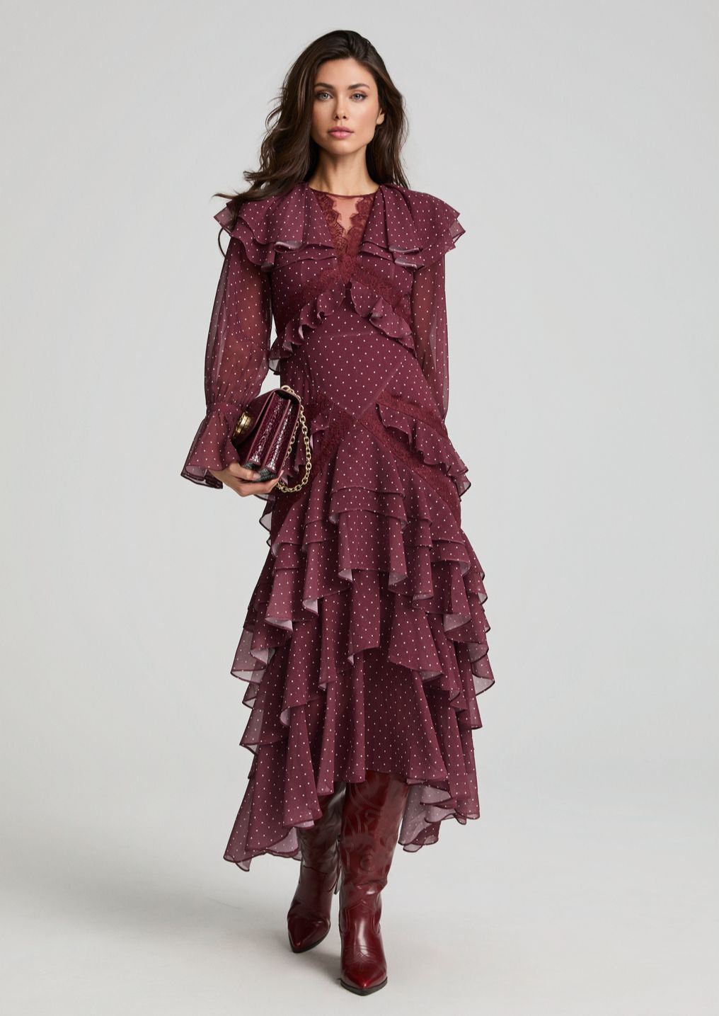 Vestido FETICHE SUANCES Bohemian Flame